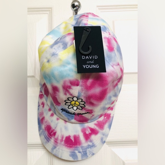 David and Young Women Cap Flower Patch“ Spread Peace” 🔥3X$31 Like it & Bundle - Picture 5 of 5